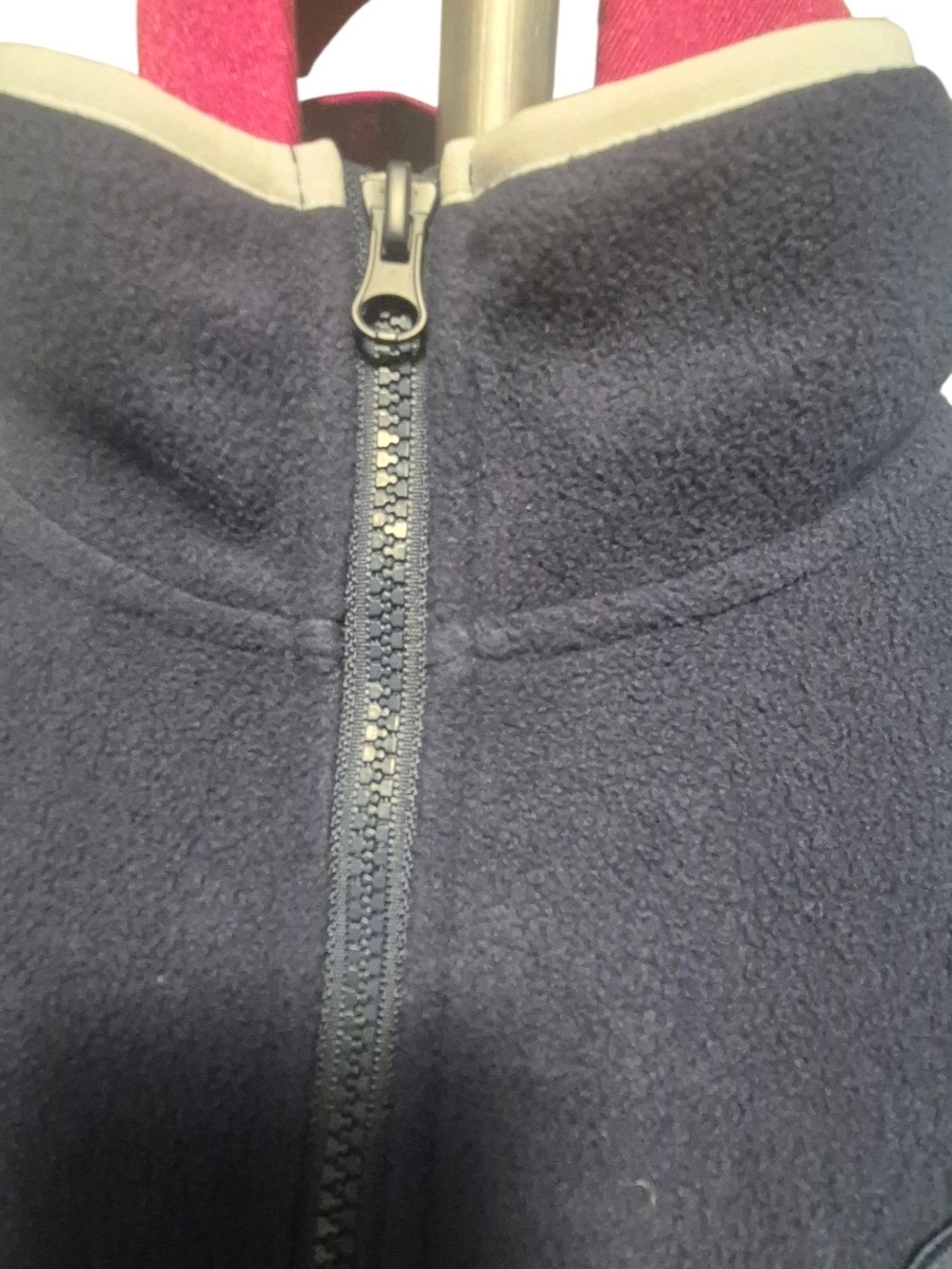 Full-Zip Polar Fleece Jacket, Sz 2XL - Picture 7 of 7